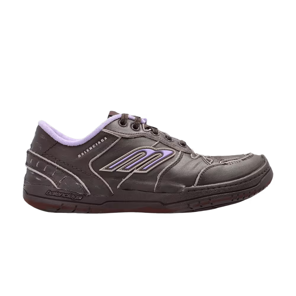 Balenciaga Women's Hampton Sneaker Brown Lilac