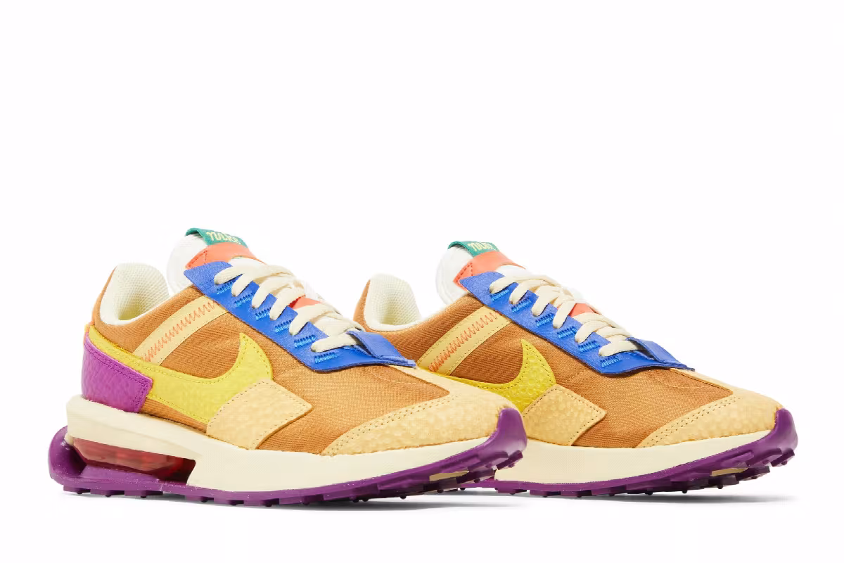 Nike Women's Air Max Pre-Day Wheat Yellow Strike, view 9