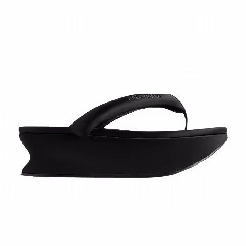 Balenciaga Wmns Gaeta Thong Sandal 'Black'