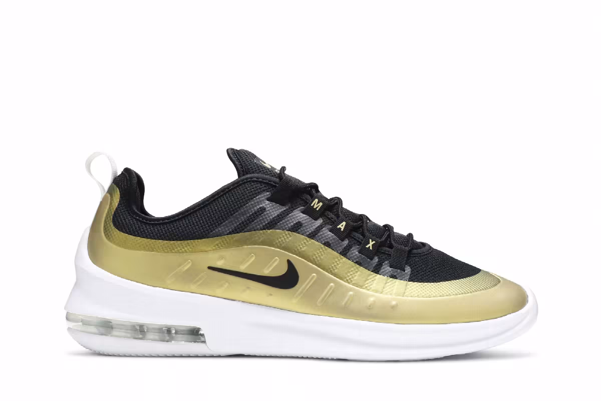 Nike Air Max Axis Black Metallic Gold, view 2