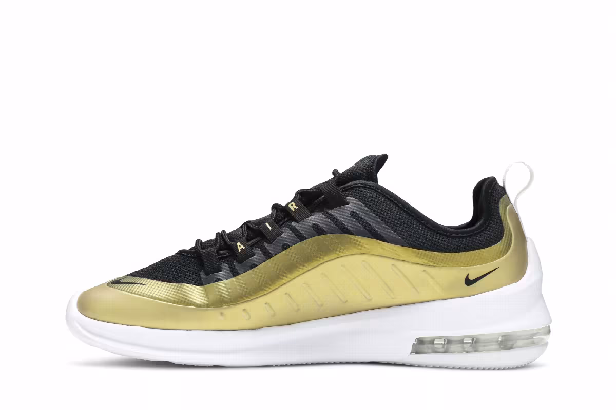 Nike Air Max Axis Black Metallic Gold, view 4