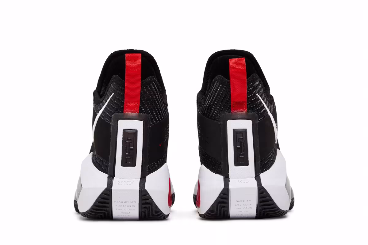 Nike LeBron Soldier 14 Black White, view 7