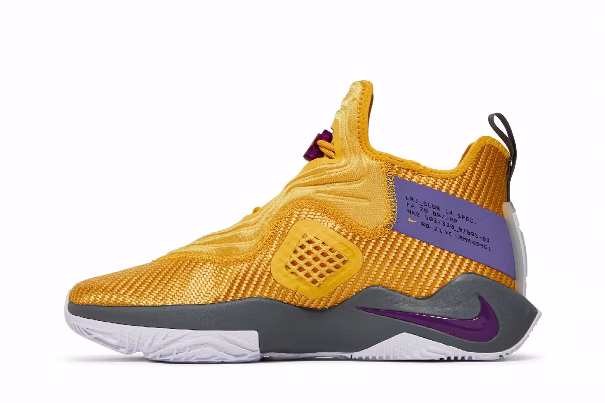 Nike LeBron Soldier 14 Lakers, view 4