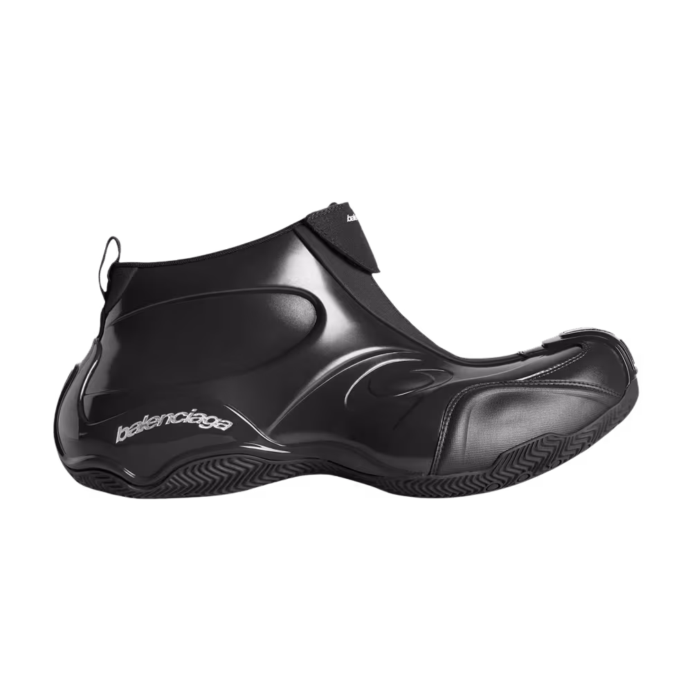 Balenciaga Basketball Sneaker In Black Black