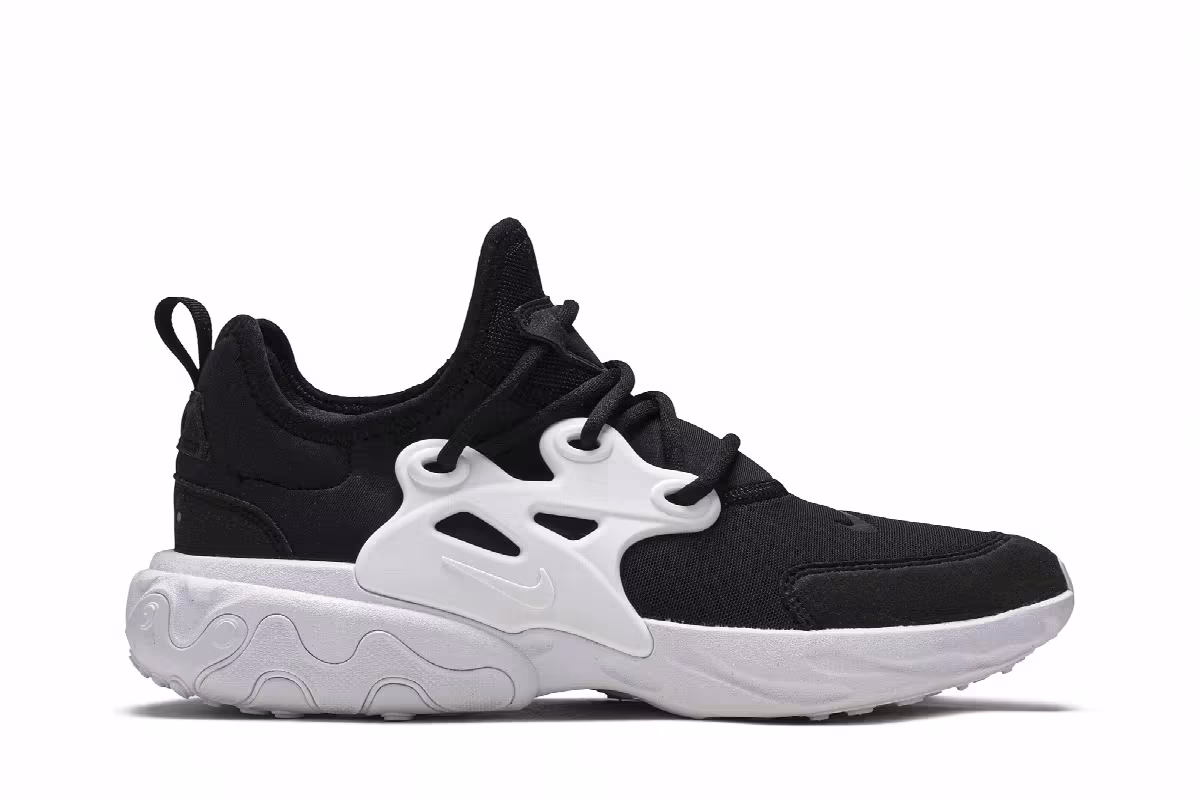 Nike React Presto GS Black, view 2