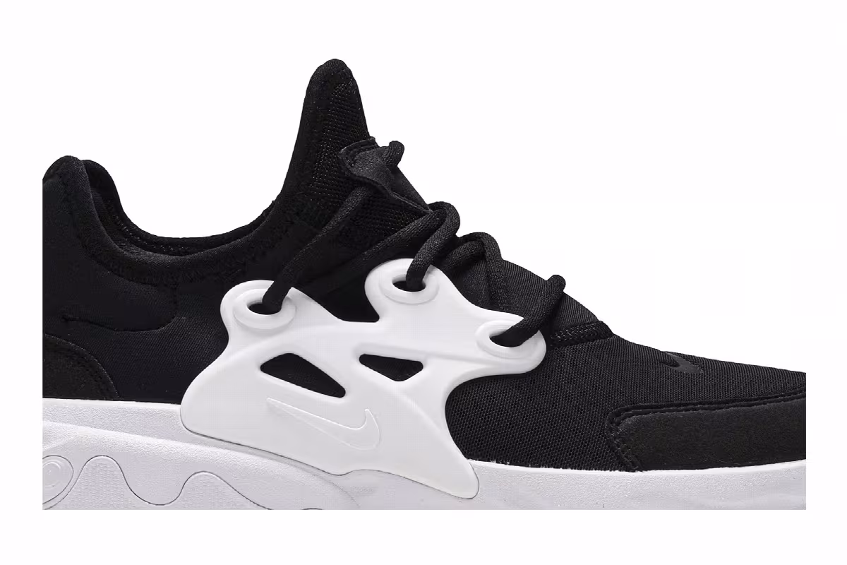 Nike React Presto GS Black, view 3