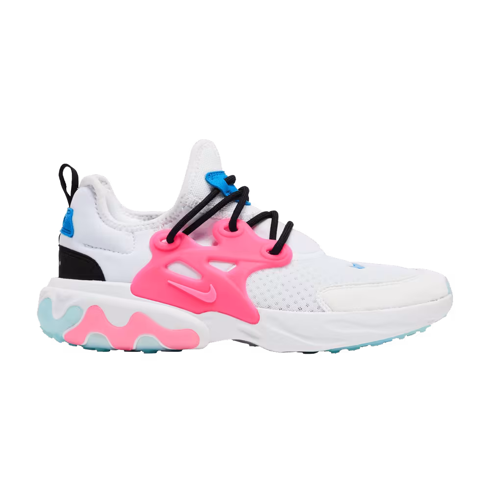 Nike React Presto GS White Hyper Pink