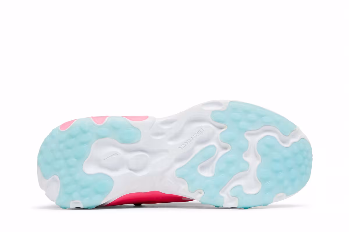 Nike React Presto GS White Hyper Pink, view 5