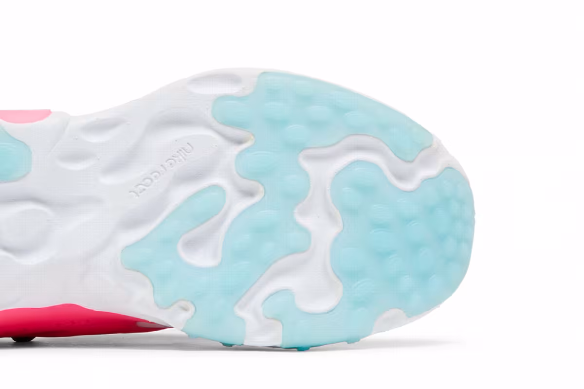 Nike React Presto GS White Hyper Pink, view 6