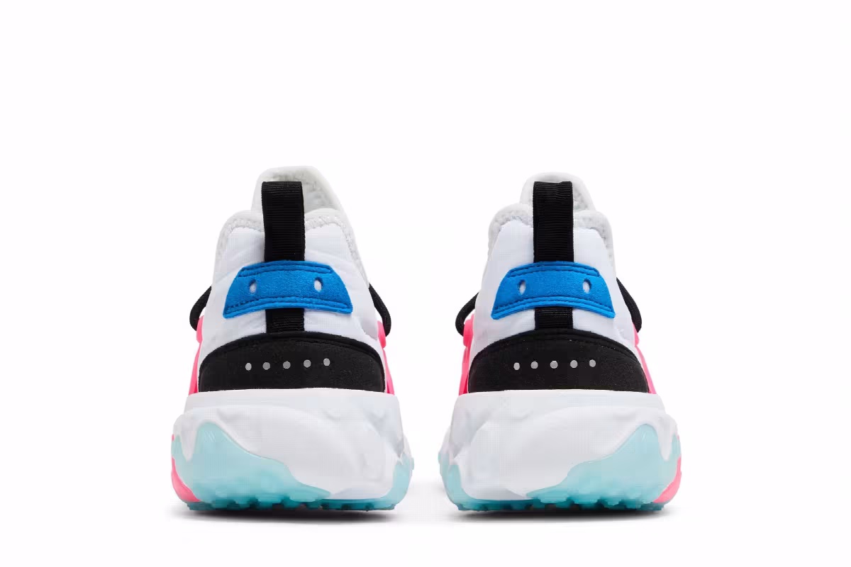 Nike React Presto GS White Hyper Pink, view 7