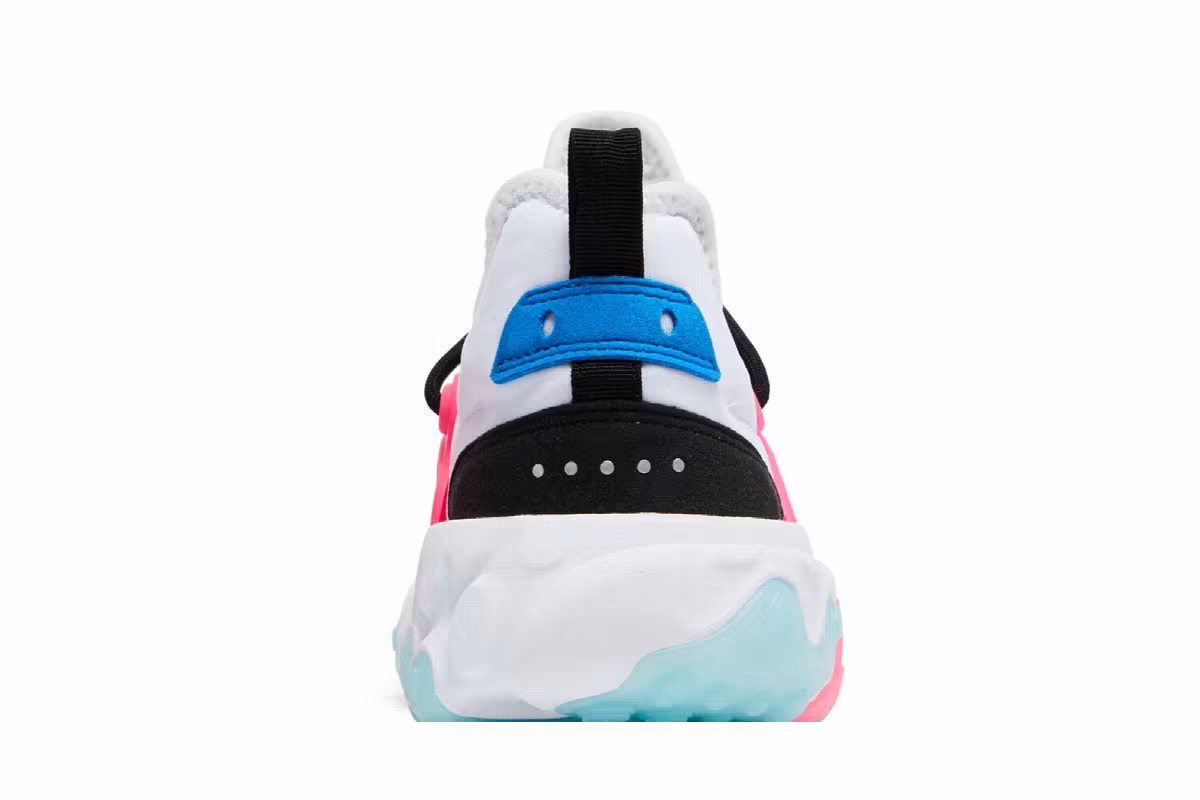 Nike React Presto GS White Hyper Pink, view 8