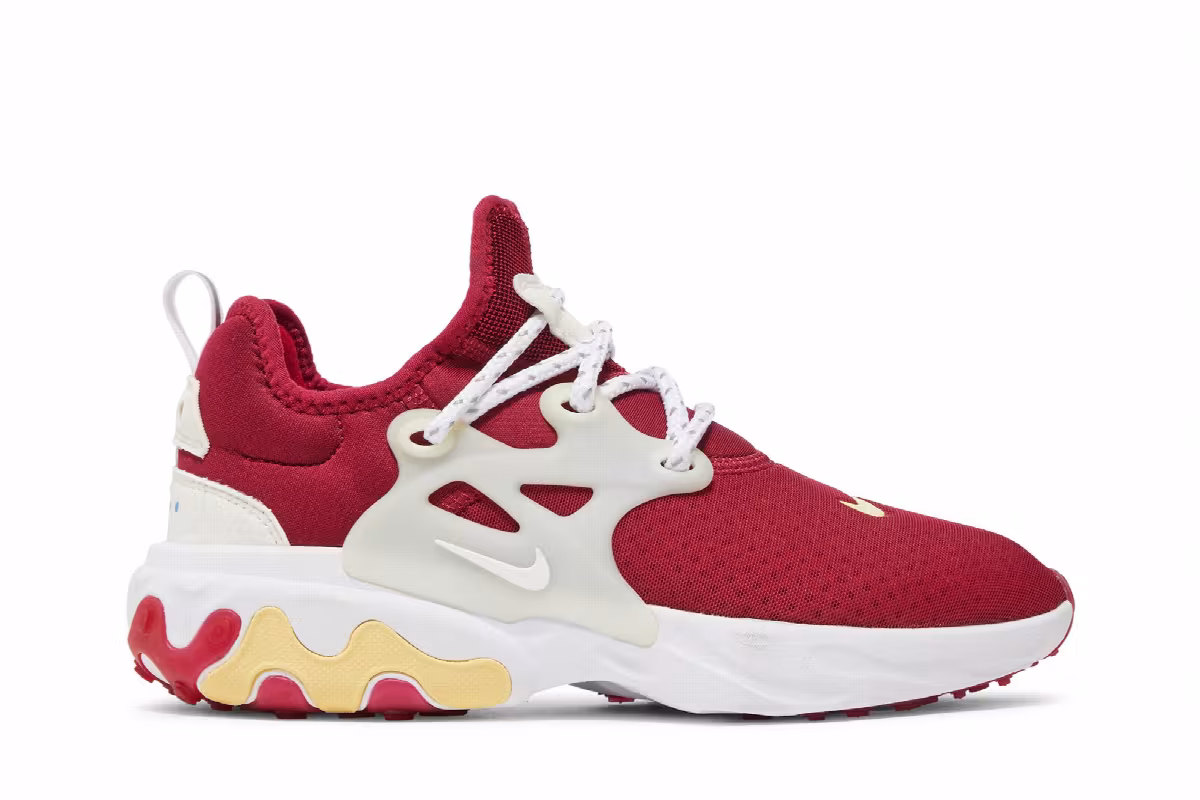 Nike Women's React Presto Noble Red, view 2