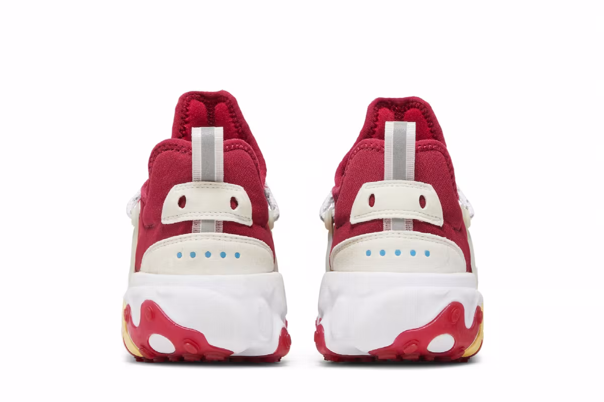 Nike Women's React Presto Noble Red, view 7
