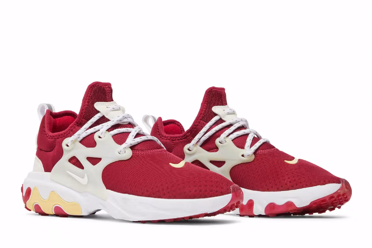 Nike Women's React Presto Noble Red, view 9