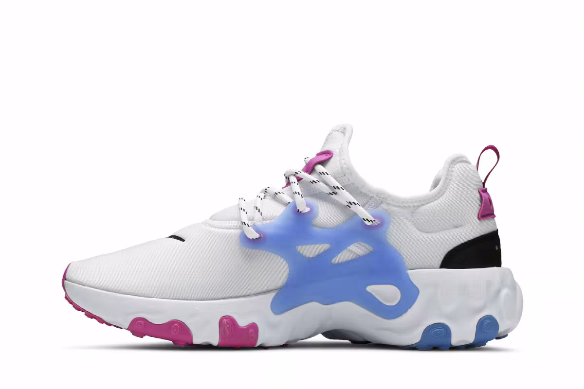 Nike React Presto White Multi, view 4