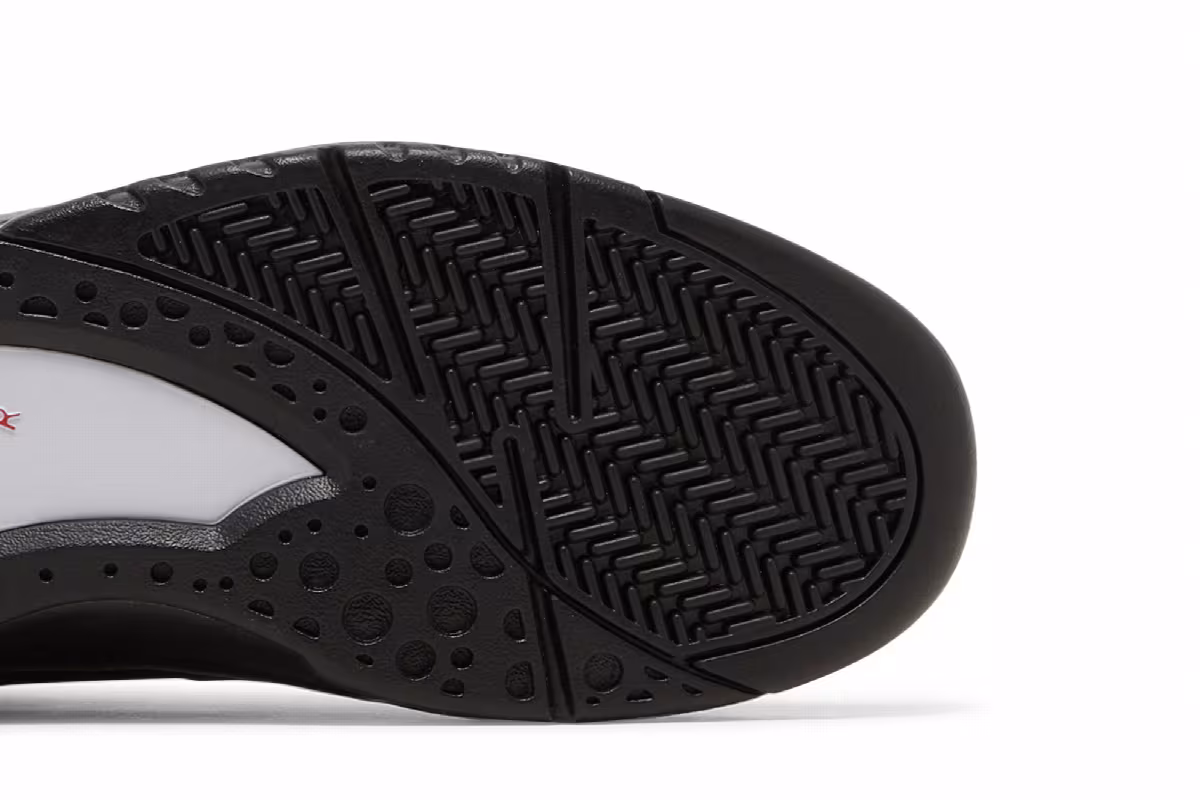 Nike Air Flight Lite Mid Black White, view 6