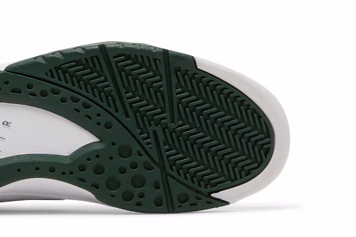 Nike Air Flight Lite Mid White Gorge Green, view 6