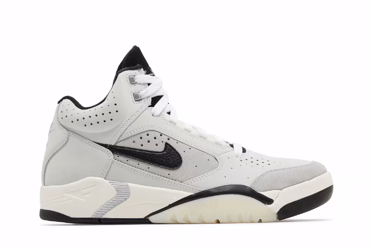Nike Air Flight Lite Mid Light Smoke Grey, view 2