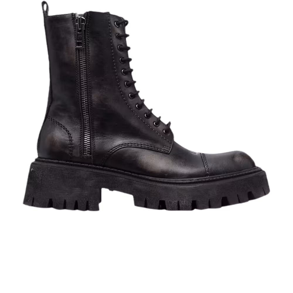 Balenciaga Tractor High Black
