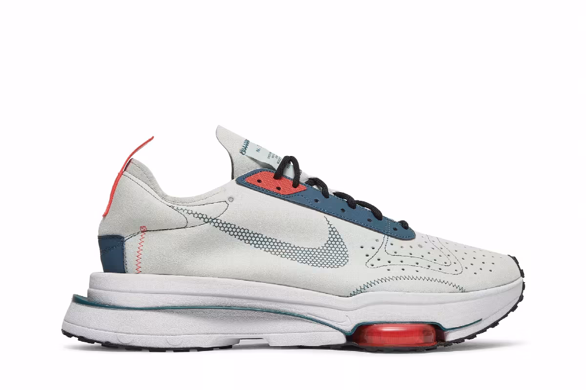 Nike Air Zoom-Type N.354 Light Silver Crimson, view 2