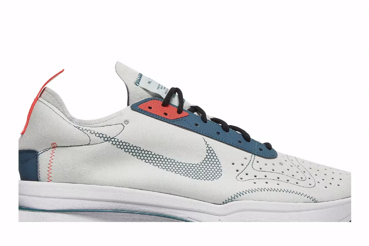 Nike Air Zoom-Type N.354 Light Silver Crimson, view 3