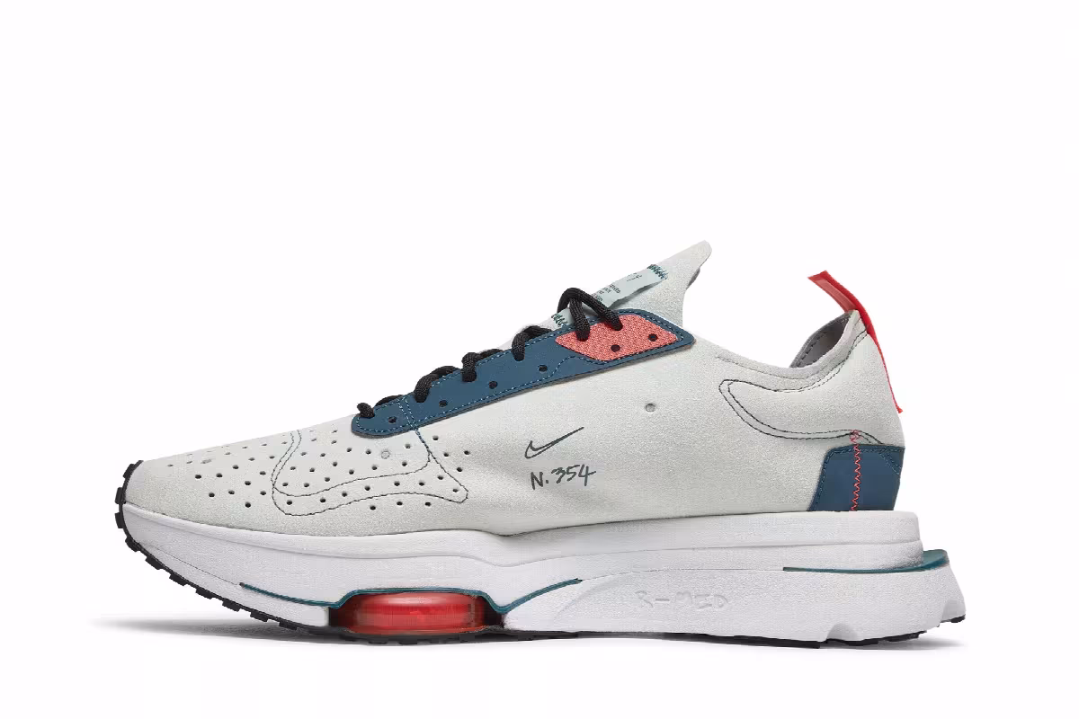Nike Air Zoom-Type N.354 Light Silver Crimson, view 4