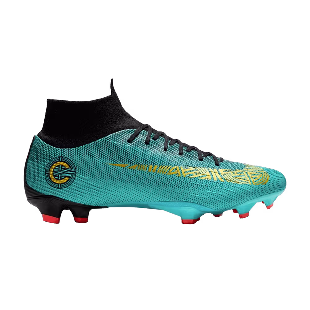 Nike Mercurial Superfly 6 Pro CR7 FG Clear Jade