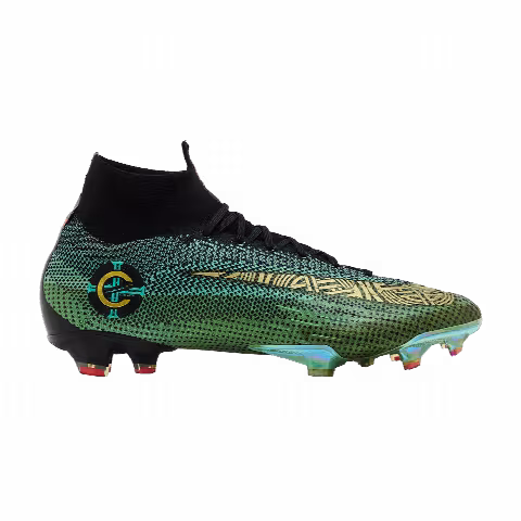 Nike Mercurial Superfly 6 Elite CR7 FG 'Green Black Gold'