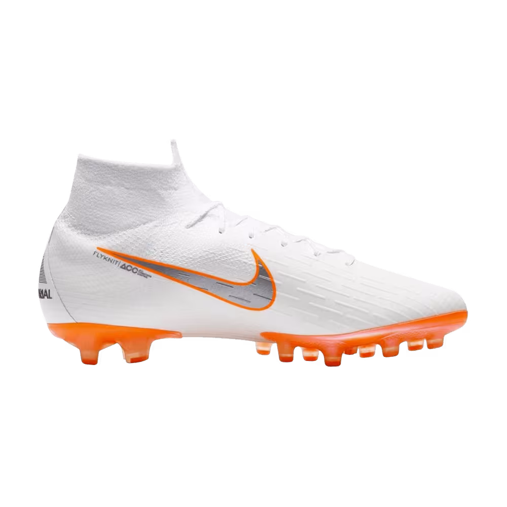 Nike Mercurial Superfly 6 Elite AG White Orange