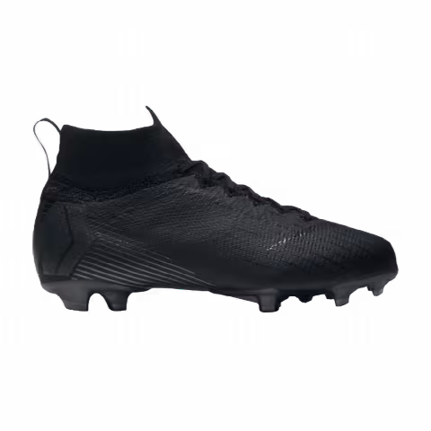Nike Mercurial Superfly 6 Elite FG GS 'Triple Black'