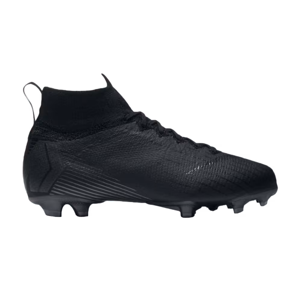 Nike Mercurial Superfly 6 Elite FG GS Triple Black