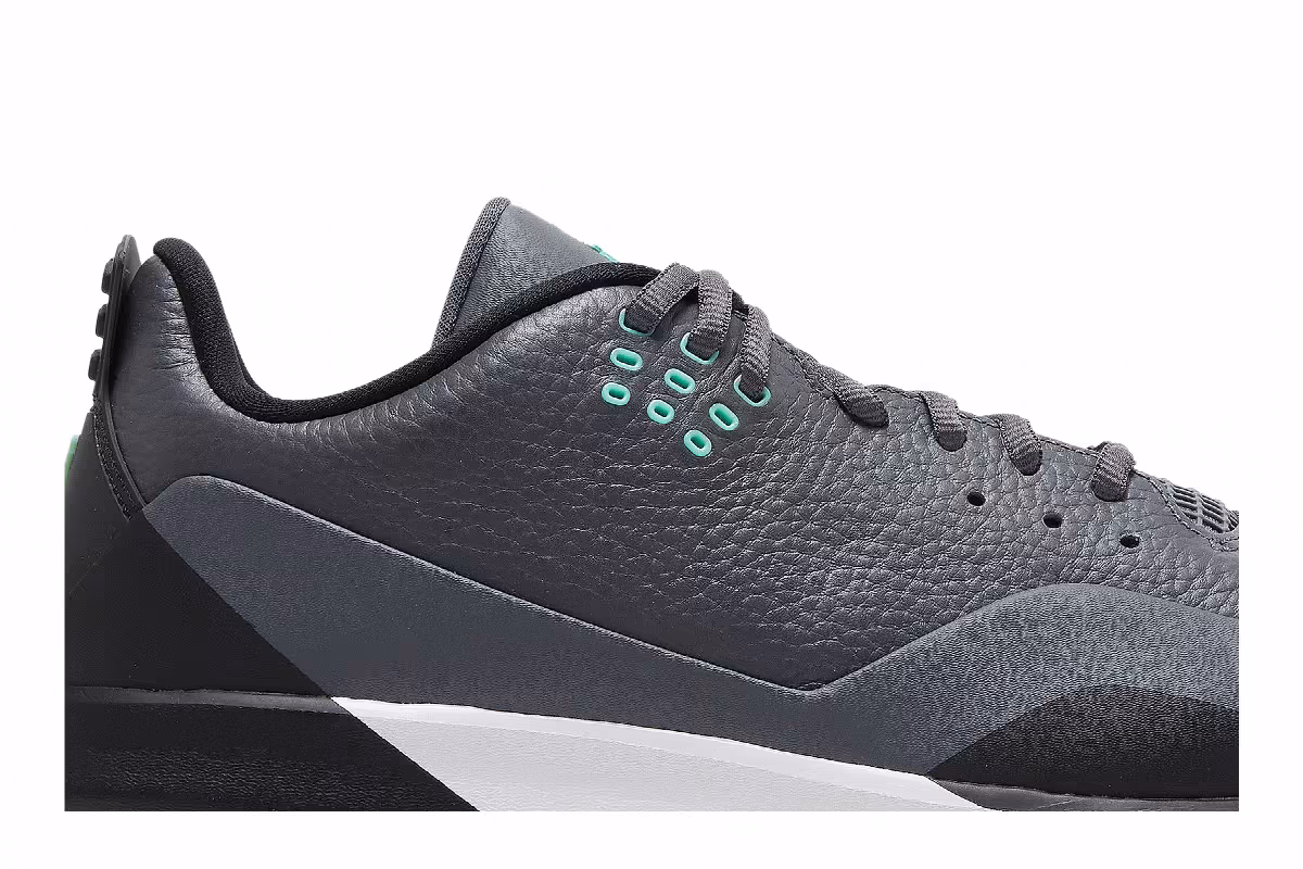 Air Jordan ADG 3 Dark Grey Green Glow, view 3
