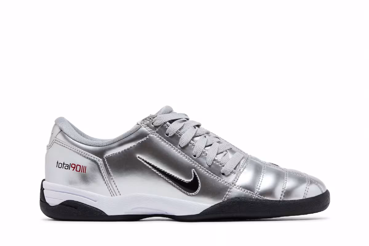 Nike Total 90 3 SP Metallic Silver Red, view 2