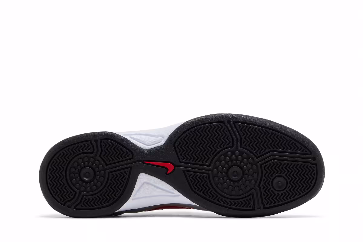 Nike Total 90 3 SP Metallic Silver Red, view 5