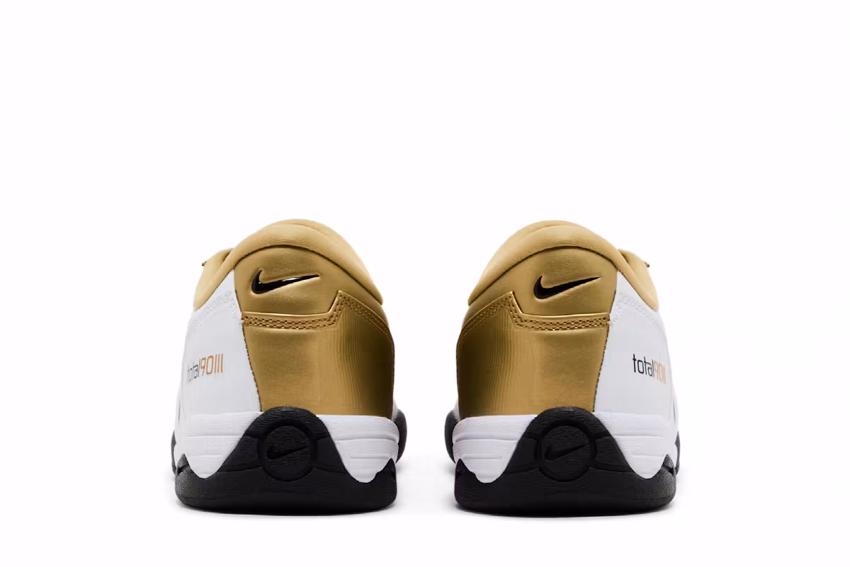 Nike Total 90 3 SP White Metallic Gold, view 7