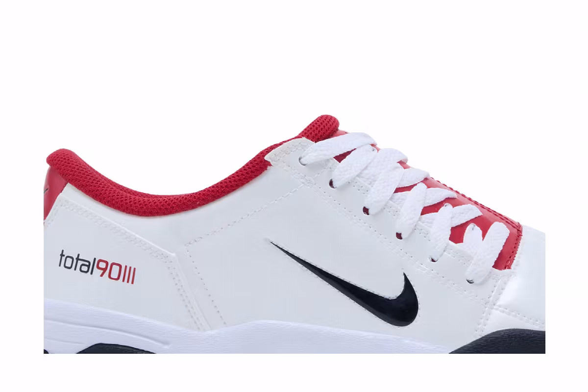 Nike Total 90 3 SP White Gym Red, view 3