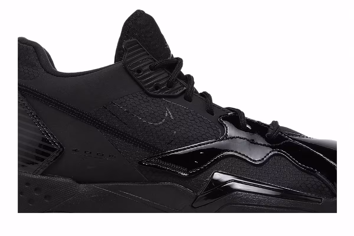 Air Jordan Zoom Triple Black, view 3