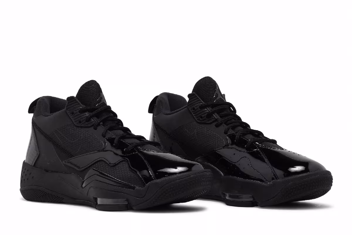 Air Jordan Zoom Triple Black, view 9