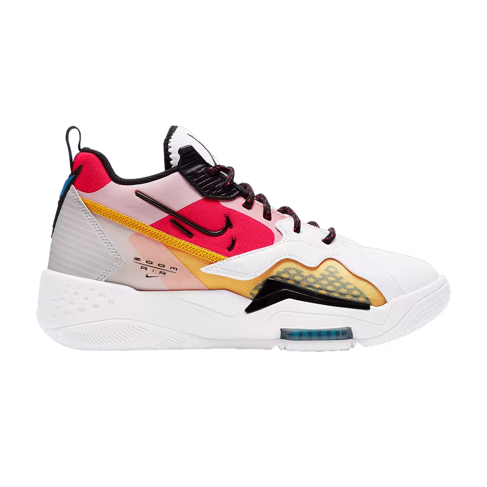 Air Jordan Women's Jordan Zoom White Siren Red University Gold