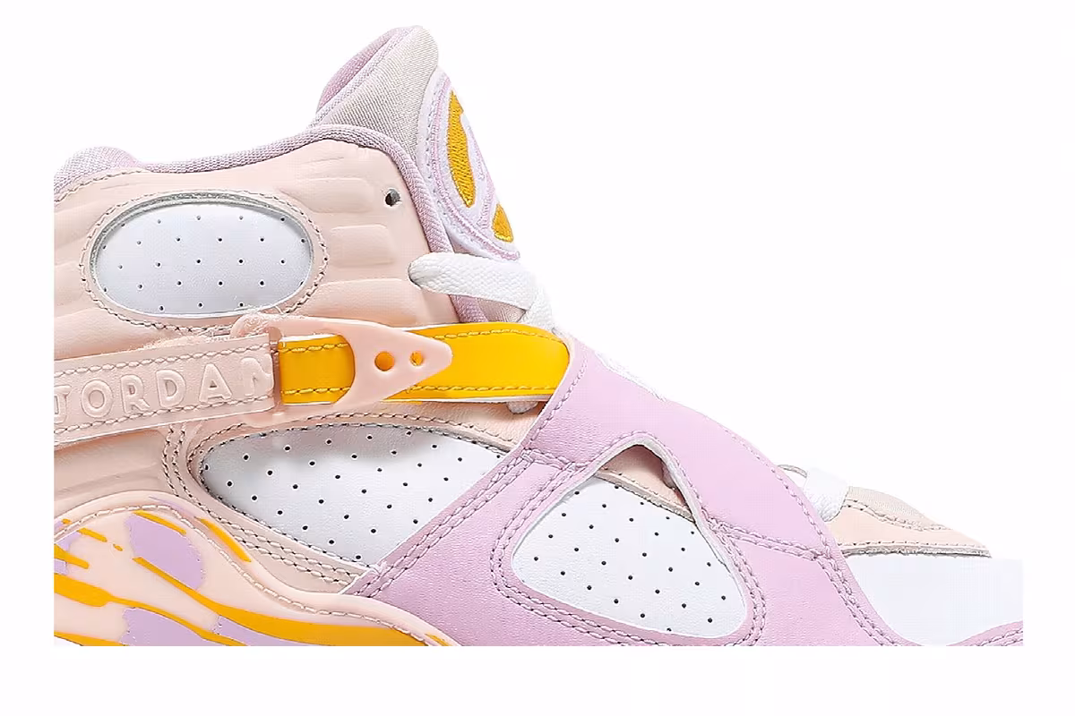 Air Jordan 8 GS Light Arctic Pink, view 3