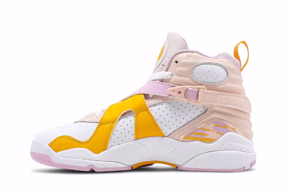 Air Jordan 8 GS Light Arctic Pink, view 4