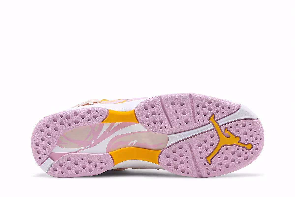 Air Jordan 8 GS Light Arctic Pink, view 5