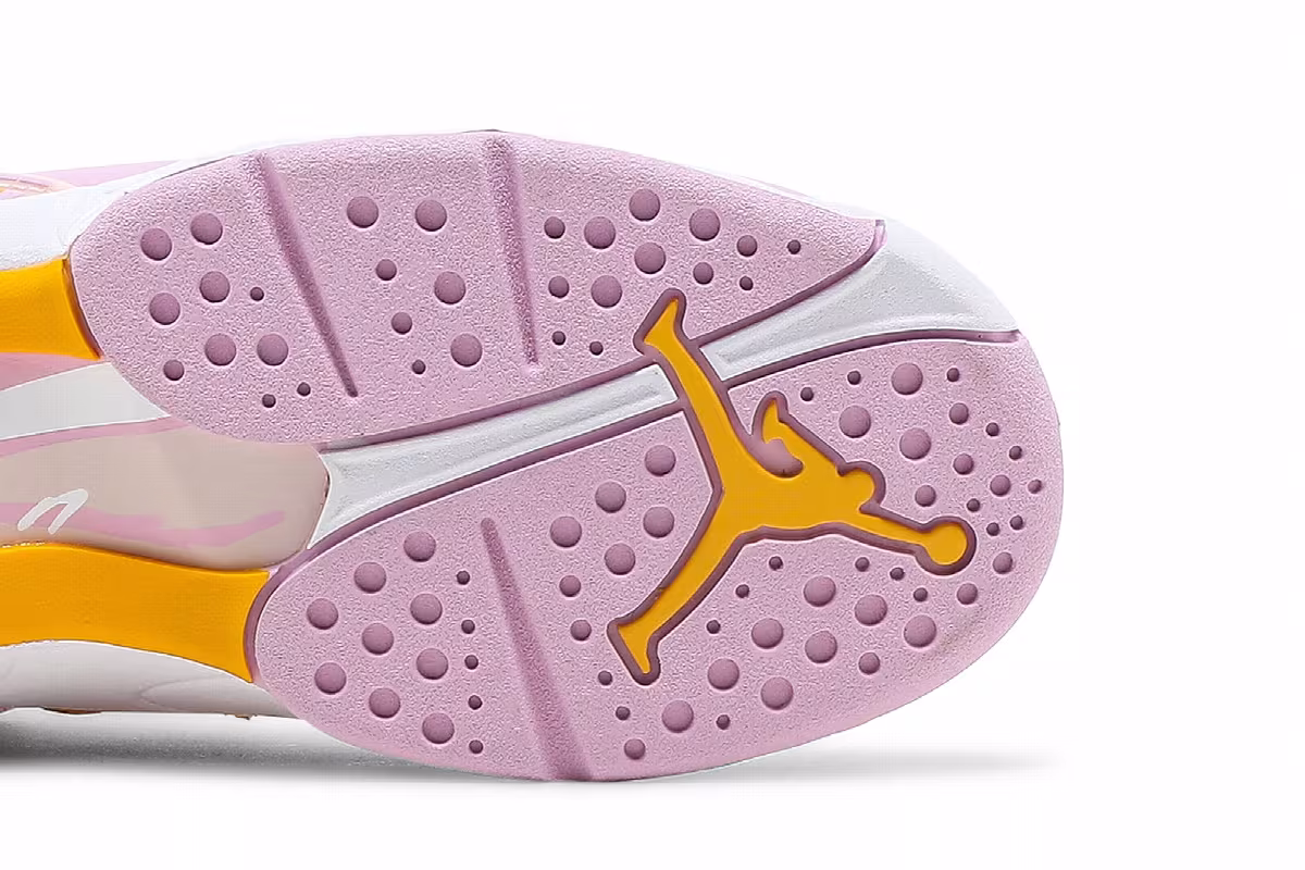 Air Jordan 8 GS Light Arctic Pink, view 6