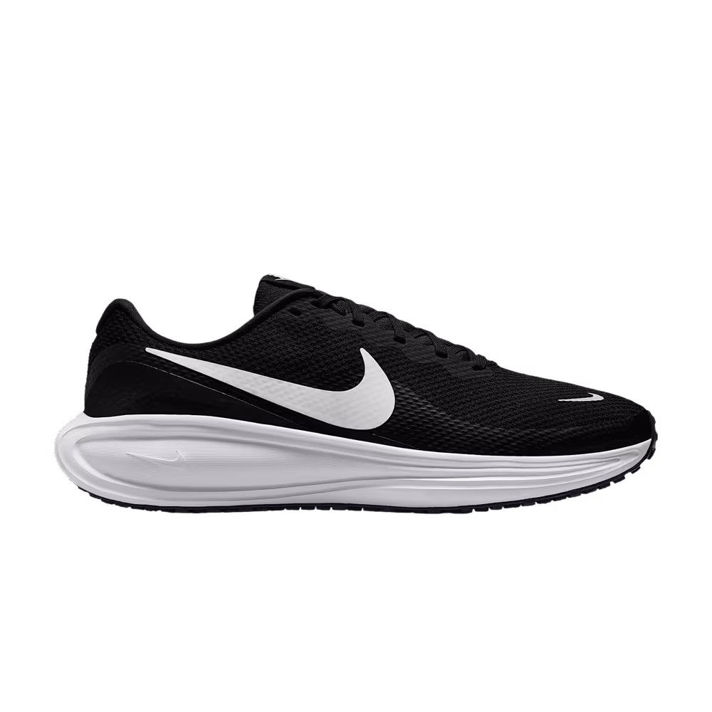 Nike Revolution 8 Extra Wide Black White