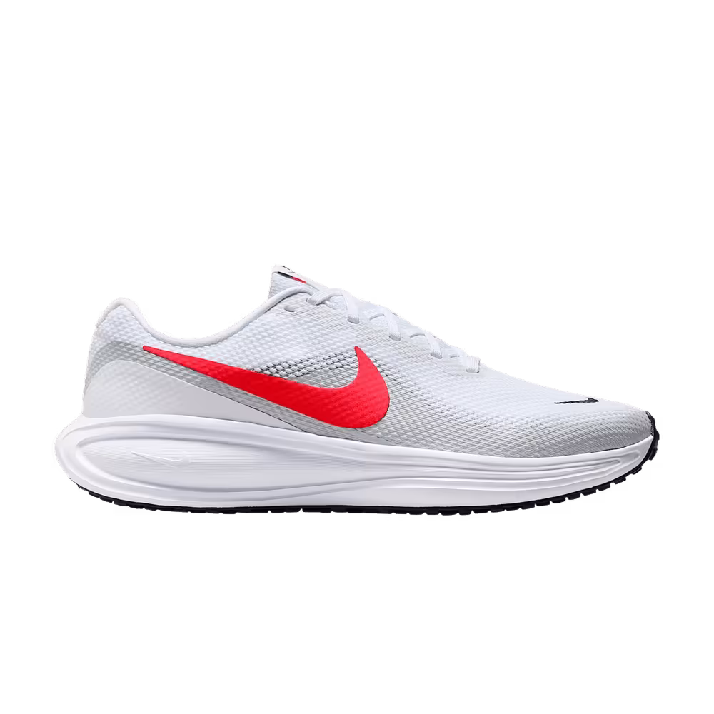 Nike Revolution 8 Extra Wide White Bright Crimson