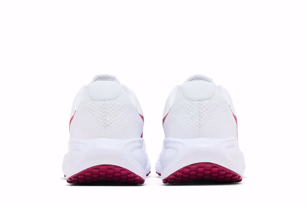 Nike Women's Revolution 8 White Sweet Beet, view 7