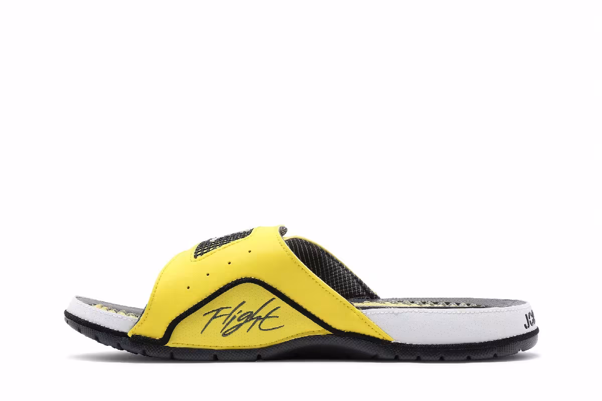 Air Jordan Hydro Slide 4 Lightning, view 4