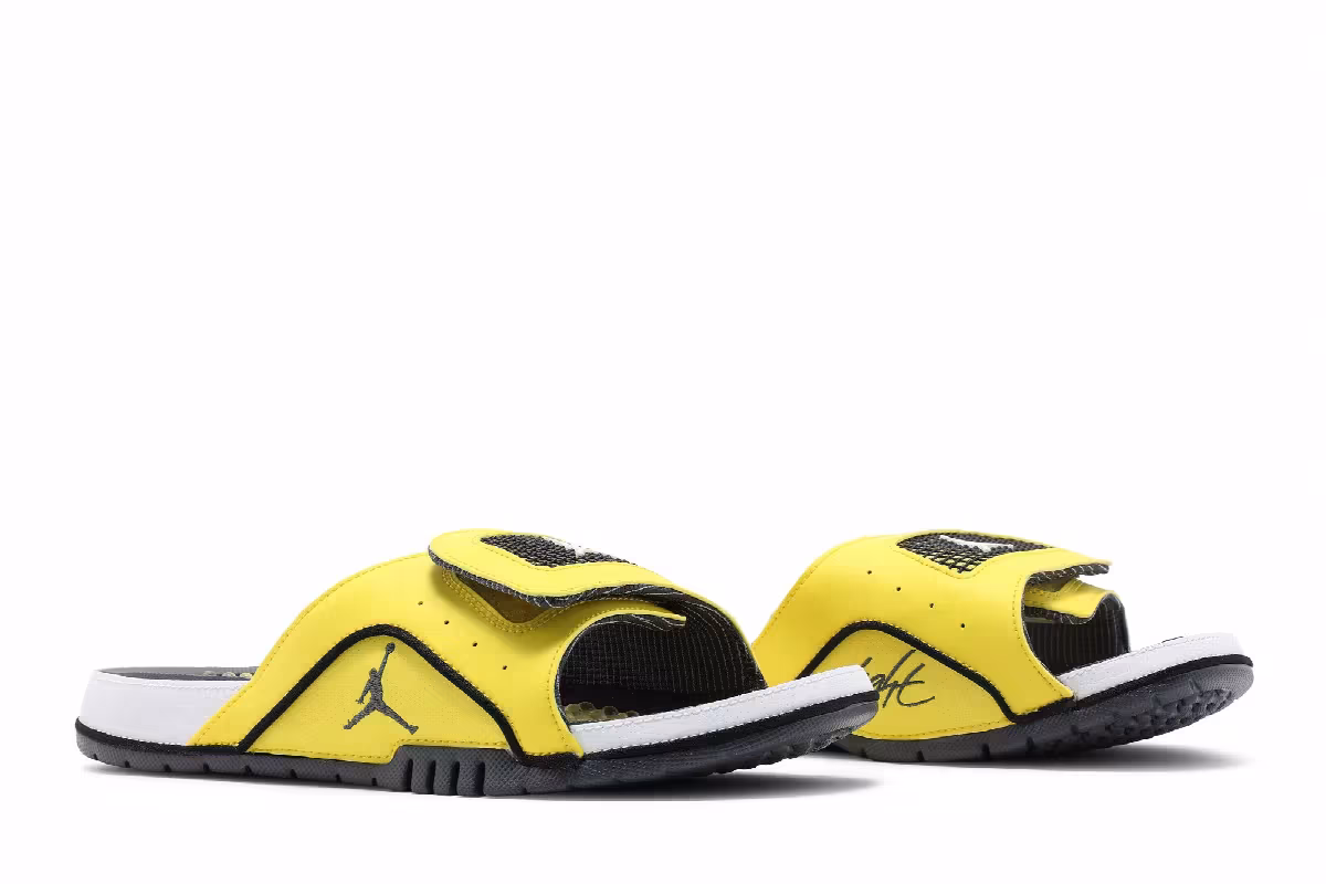 Air Jordan Hydro Slide 4 Lightning, view 9