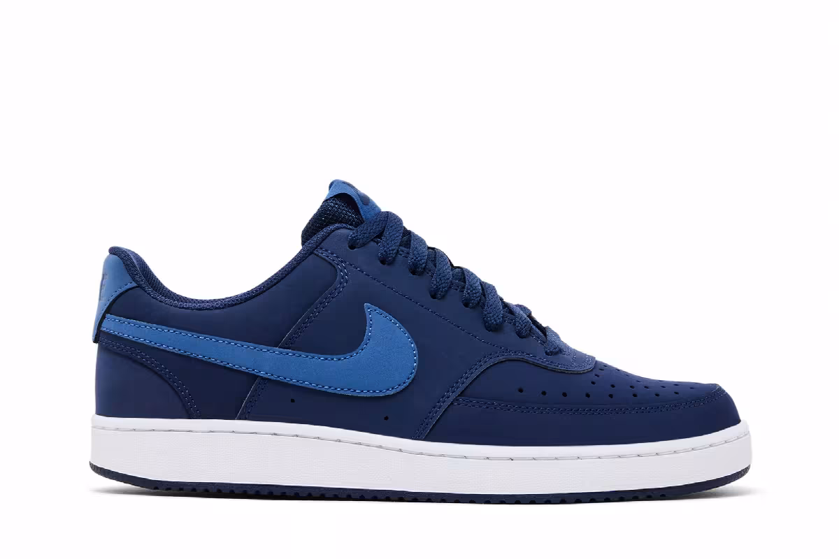 Nike Court Vision Low Mystic Navy, view 2