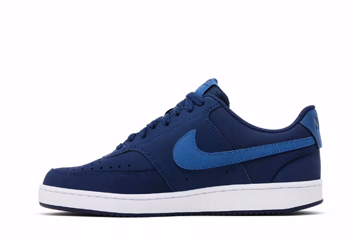 Nike Court Vision Low Mystic Navy, view 4